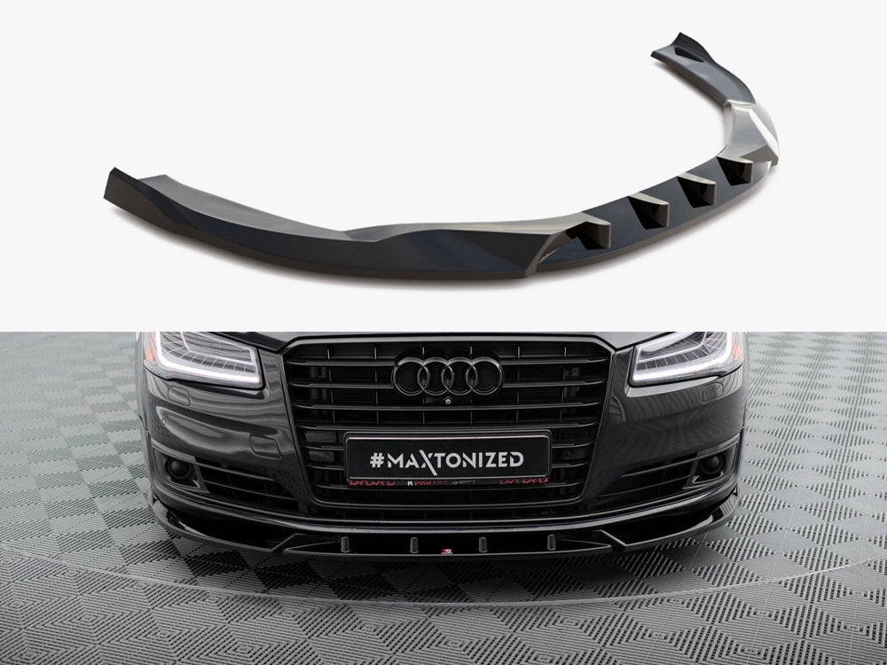 Maxton Design Front Splitter Audi A8 D4 Facelift