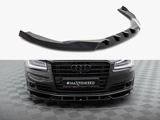 Maxton Design Front Splitter Audi A8 D4 Facelift
