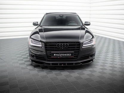 Maxton Design Front Splitter Audi A8 D4 Facelift