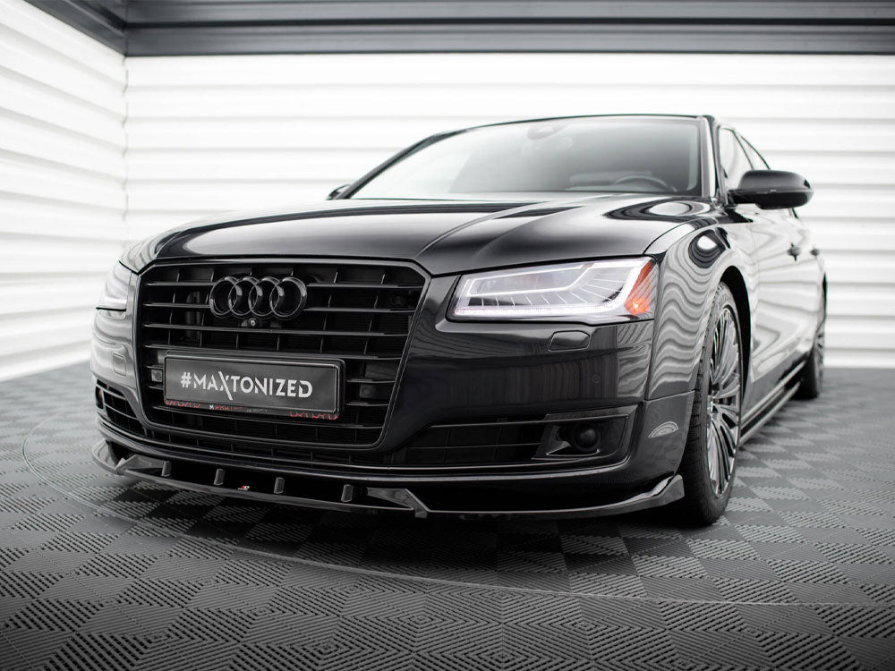 Maxton Design Front Splitter Audi A8 D4 Facelift