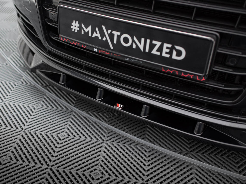 Maxton Design Front Splitter Audi A8 D4 Facelift