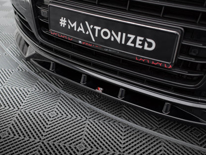 Maxton Design Front Splitter Audi A8 D4 Facelift