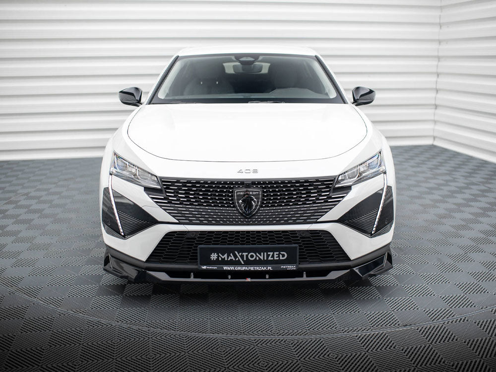 Maxton Design Front Splitter Peugeot 408 Mk1
