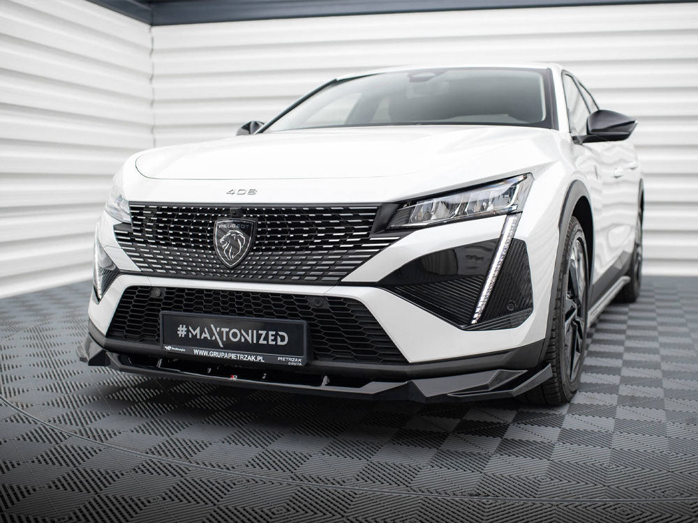 Maxton Design Front Splitter Peugeot 408 Mk1