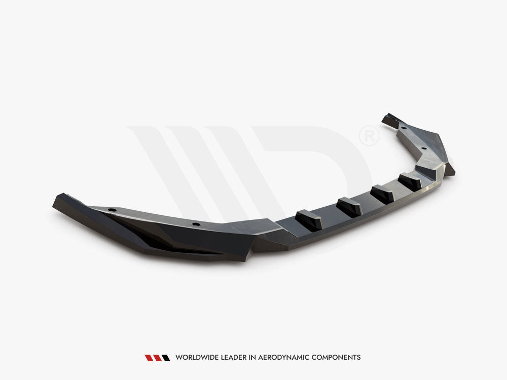 Maxton Design Front Splitter Peugeot 408 Mk1