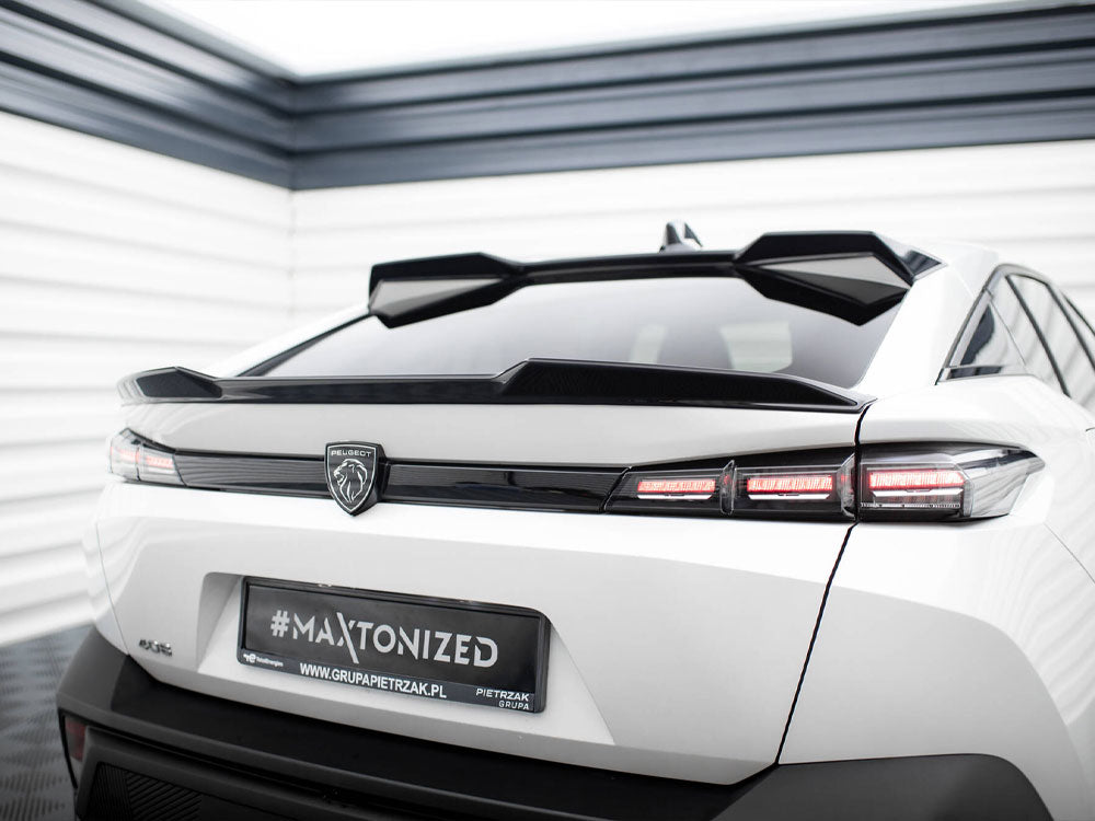 Maxton Design Lower Spoiler CAP 3D Peugeot 408 Mk1