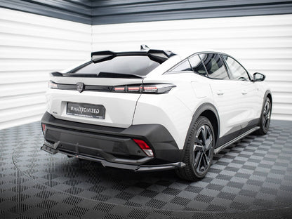 Maxton Design Lower Spoiler CAP 3D Peugeot 408 Mk1