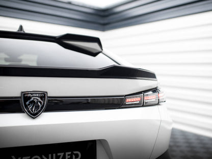 Maxton Design Lower Spoiler CAP 3D Peugeot 408 Mk1
