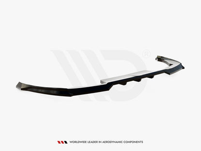 Maxton Design Rear Splitter (Vertical Bars) Peugeot 408 Mk1