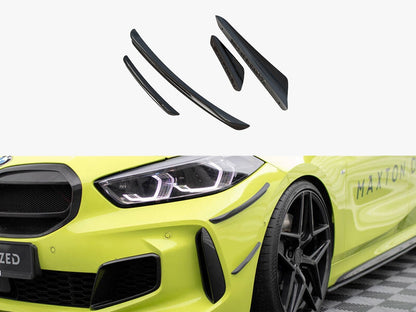 Maxton Design Front Bumper Wings (Canards) BMW 1 F40 M-Sport / M135i