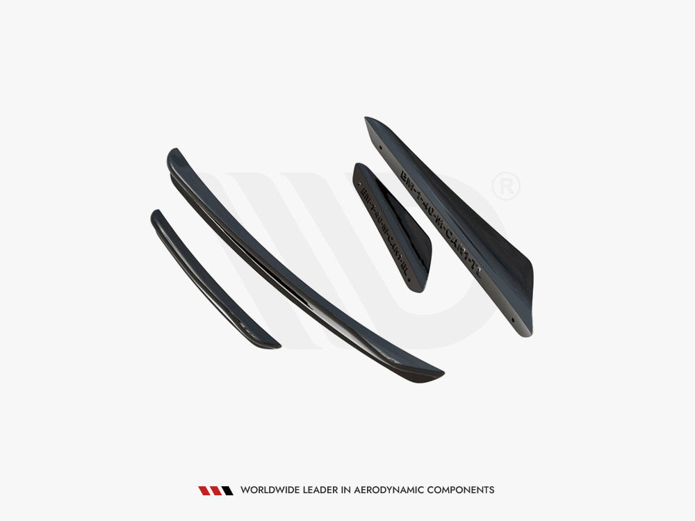 Maxton Design Front Bumper Wings (Canards) BMW 1 F40 M-Sport / M135i