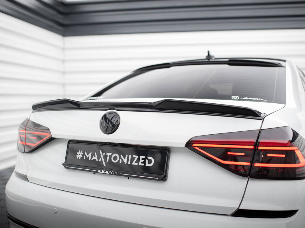 Maxton Design Spoiler CAP 3D Volkswagen Passat GT B8 Facelift USA