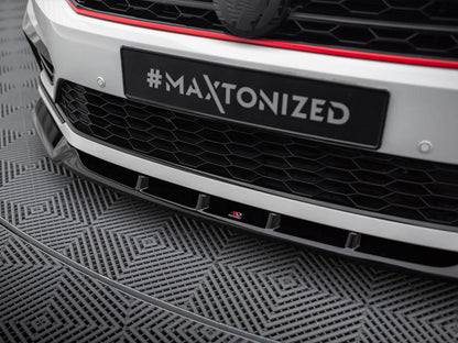 Maxton Design Front Splitter V.1 Volkswagen Passat GT B8 Facelift USA