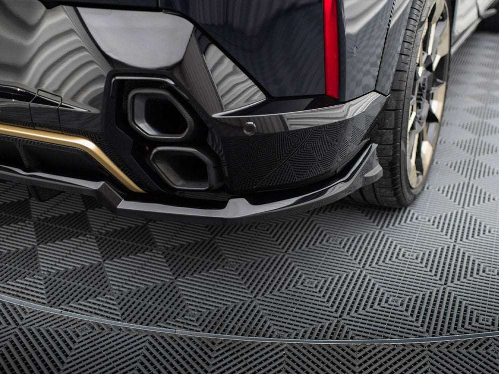 Maxton Design Central Rear Splitter (Vertical Bars) BMW XM G09