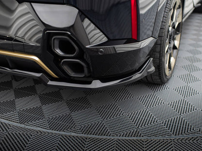 Maxton Design Central Rear Splitter (Vertical Bars) BMW XM G09