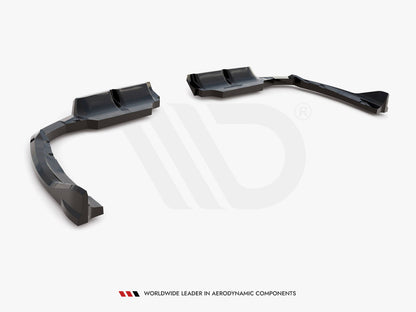 Maxton Design Central Rear Splitter (Vertical Bars) BMW XM G09