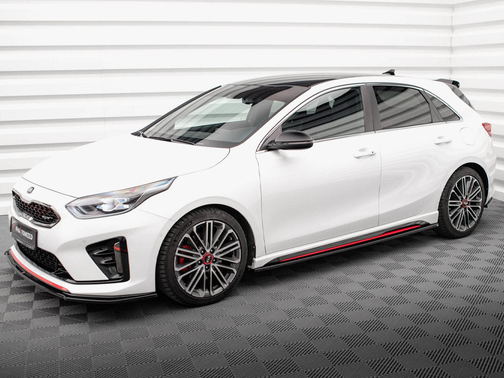 Maxton Design Side Skirts Diffusers Kia Ceed GT Mk3