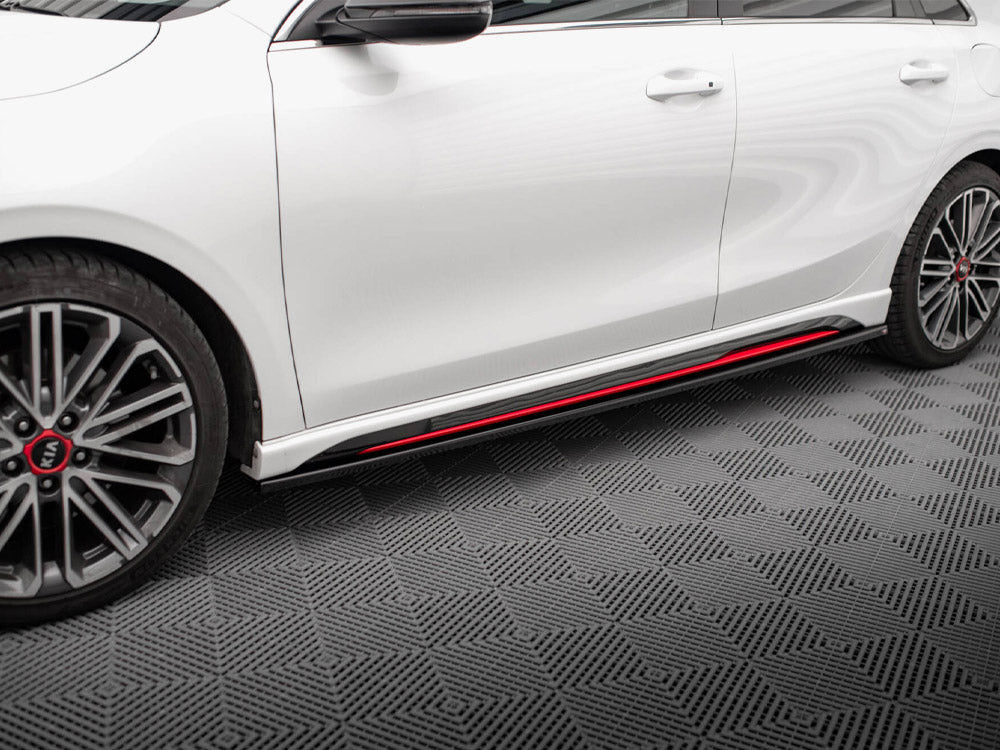 Maxton Design Side Skirts Diffusers Kia Ceed GT Mk3