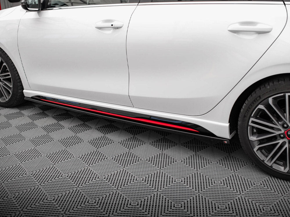 Maxton Design Side Skirts Diffusers Kia Ceed GT Mk3