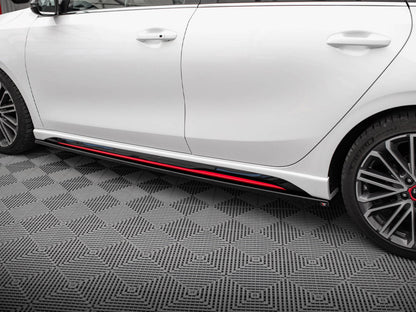 Maxton Design Side Skirts Diffusers Kia Ceed GT Mk3