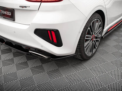 Maxton Design Rear Side Splitters Kia Ceed GT Mk3