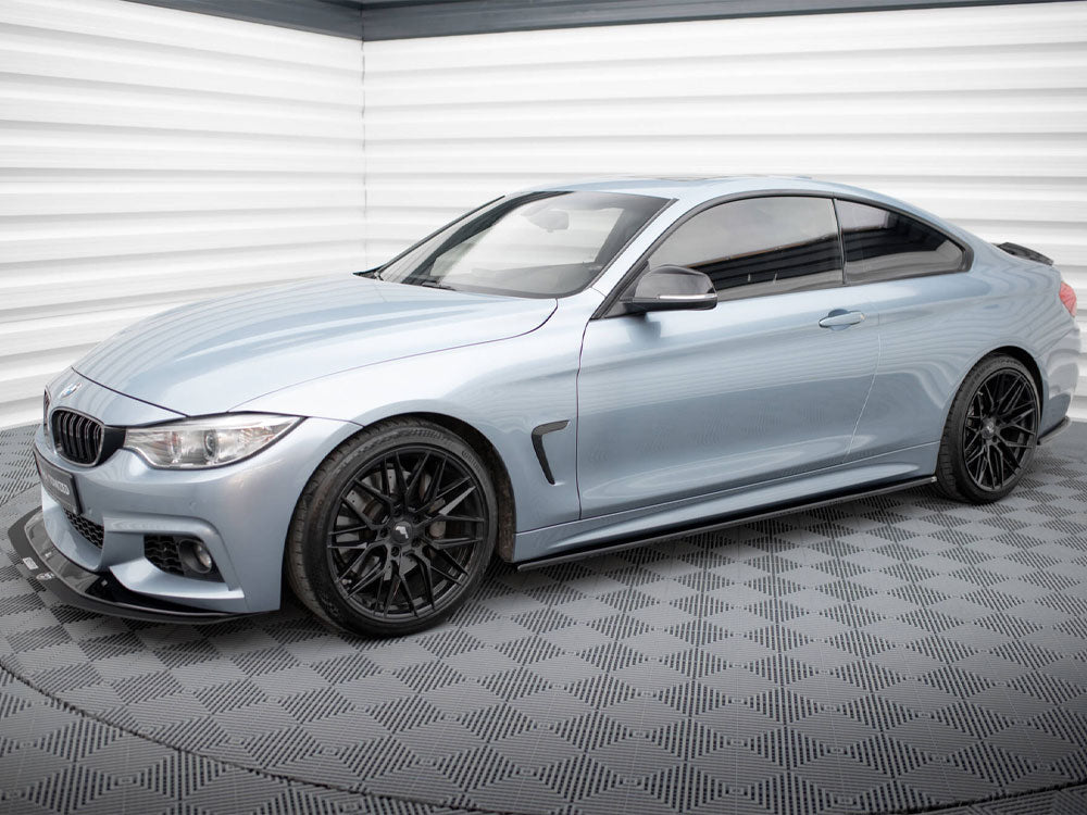 Maxton Design Side Skirts Diffusers BMW 4 Coupe / Gran Coupe / Cabrio M-Pack F32 / F36 / F33