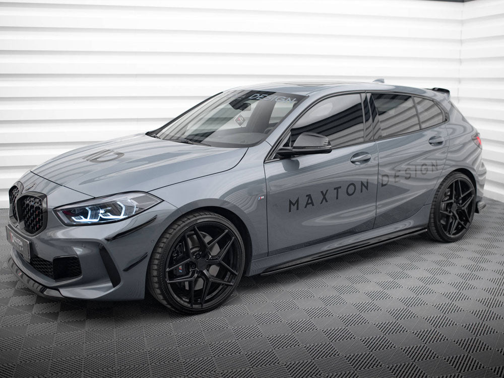 Maxton Design Side Skirts Diffusers V.2 BMW 1 F40 M-Sport / M135i
