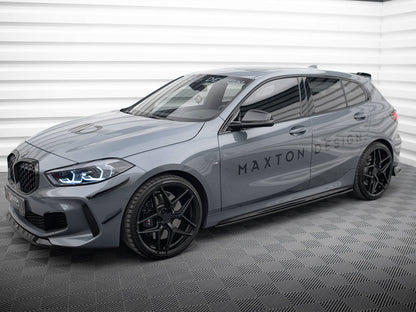Maxton Design Side Skirts Diffusers V.2 BMW 1 F40 M-Sport / M135i