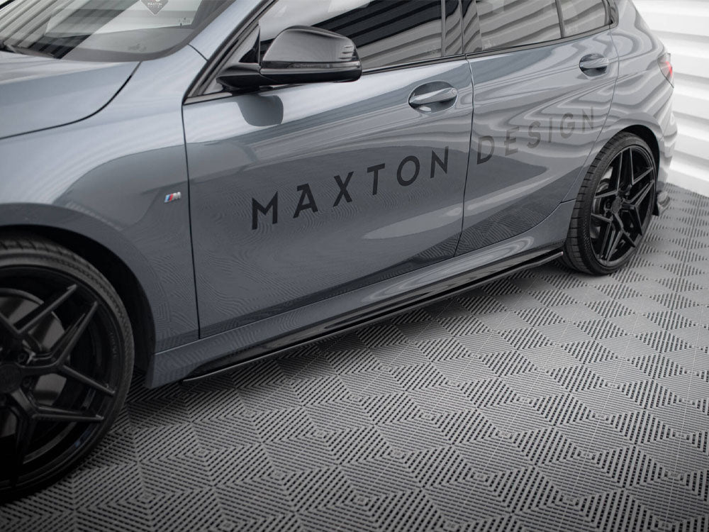 Maxton Design Side Skirts Diffusers V.2 BMW 1 F40 M-Sport / M135i