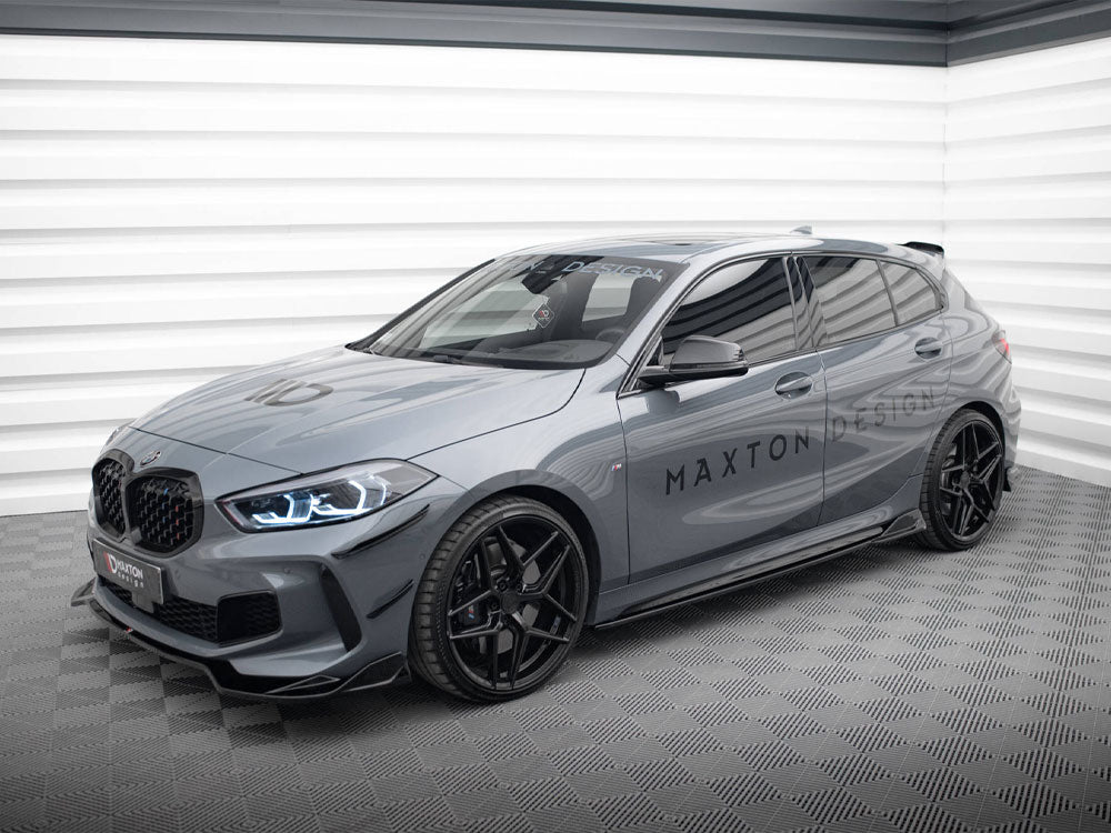 Maxton Design Side Skirts Diffusers V.3 BMW 1 F40 M-Sport / M135i