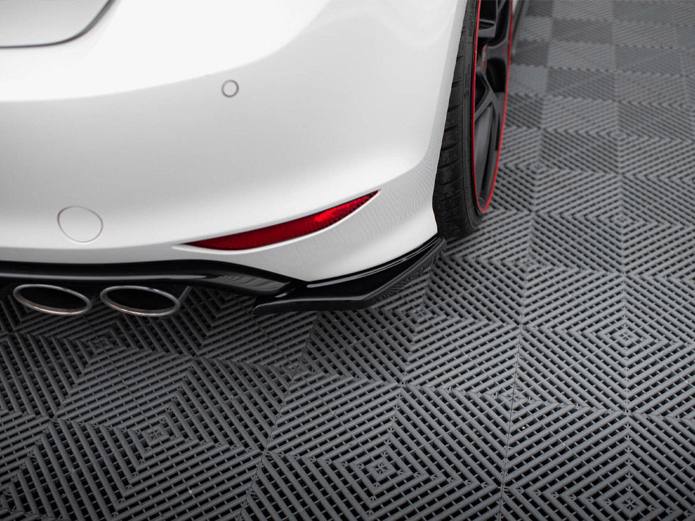 Maxton Design Rear Side Splitters V.2 VW Golf R Mk7