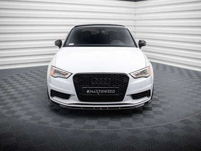 Maxton Design Front Splitter V.1 Audi A3 Sedan 8V