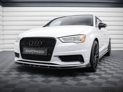 Maxton Design Front Splitter V.1 Audi A3 Sedan 8V