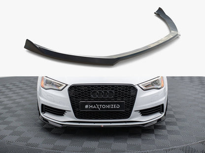 Maxton Design Front Splitter V.2 Audi A3 Sedan 8V