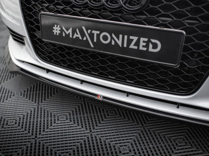 Maxton Design Front Splitter V.2 Audi A3 Sedan 8V