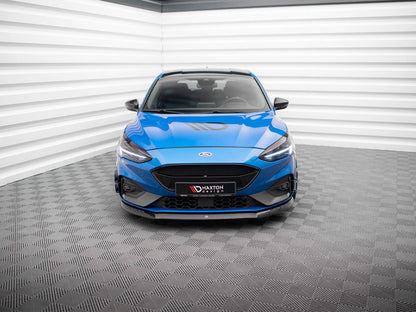 Maxton Design Front Splitter V.8 Ford Focus ST / ST-Line Mk4