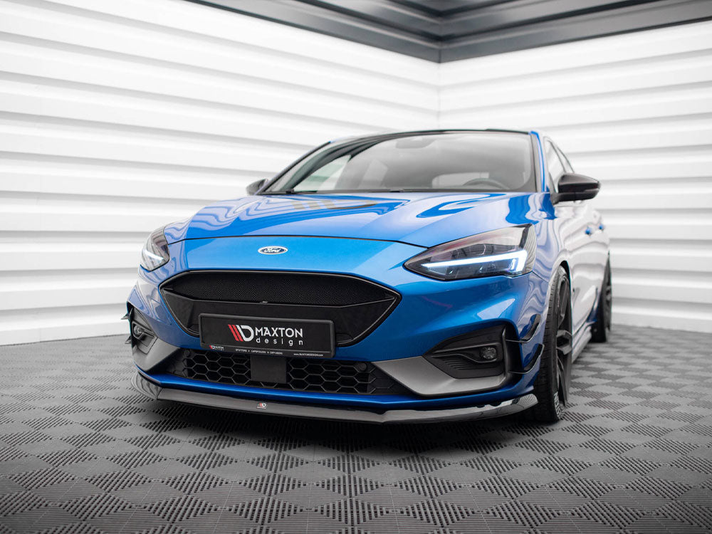 Maxton Design Front Splitter V.8 Ford Focus ST / ST-Line Mk4