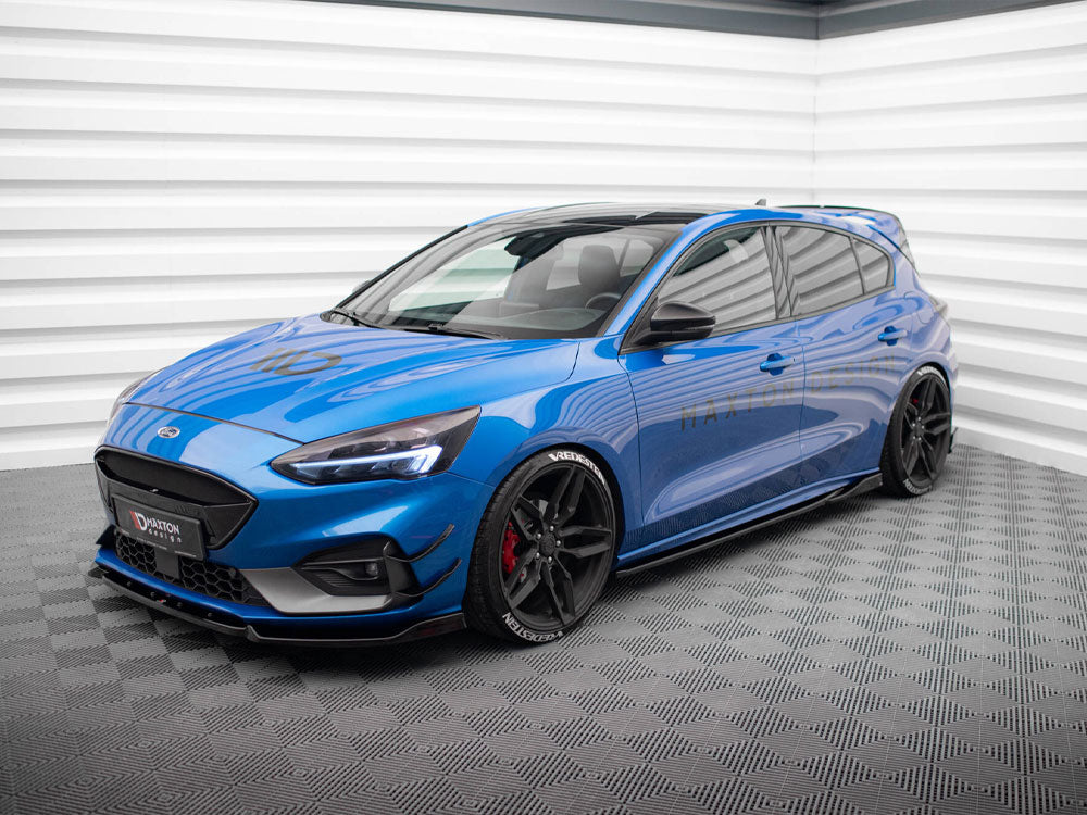 Maxton Design Side Skirts Diffusers V.4 Ford Focus ST / ST-Line Mk4