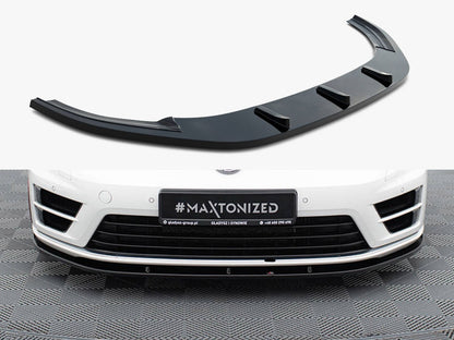 Maxton Design Front Splitter V.1 VW Golf R / R-Line Mk7