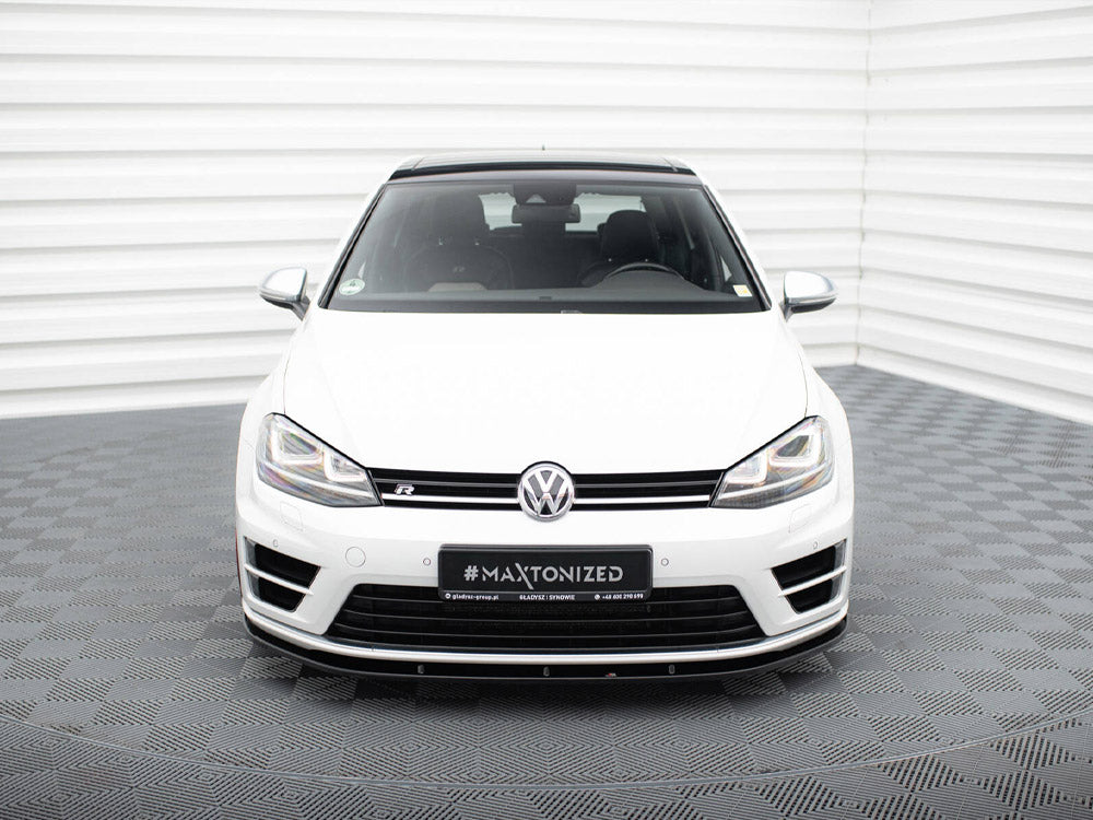 Maxton Design Front Splitter V.1 VW Golf R / R-Line Mk7
