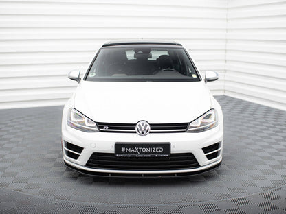 Maxton Design Front Splitter V.1 VW Golf R / R-Line Mk7