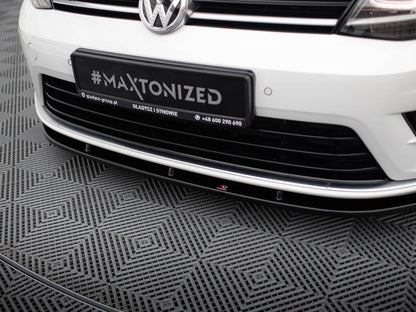 Maxton Design Front Splitter V.1 VW Golf R / R-Line Mk7