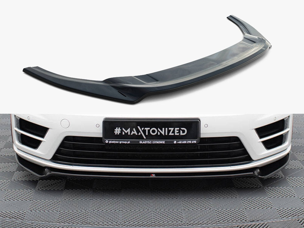 Maxton Design Front Splitter V.2 VW Golf R / R-Line Mk7