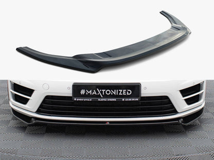 Maxton Design Front Splitter V.2 VW Golf R / R-Line Mk7