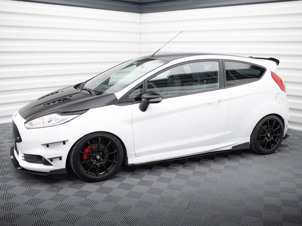 Maxton Design Racing Side Skirts Splitters Ford Fiesta Mk7 ST Facelift