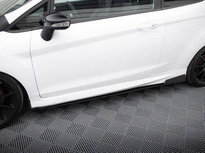 Maxton Design Racing Side Skirts Splitters Ford Fiesta Mk7 ST Facelift