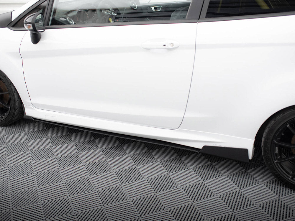 Maxton Design Racing Side Skirts Splitters Ford Fiesta Mk7 ST Facelift