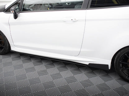 Maxton Design Racing Side Skirts Splitters Ford Fiesta Mk7 ST Facelift