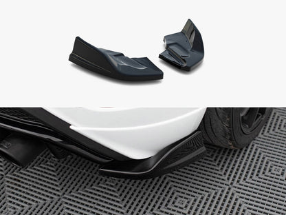 Maxton Design Rear Side Splitters V.2 Ford Fiesta ST Mk7 Facelift