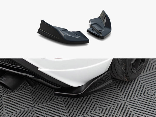 Maxton Design Rear Side Splitters V.2 Ford Fiesta ST Mk7 Facelift